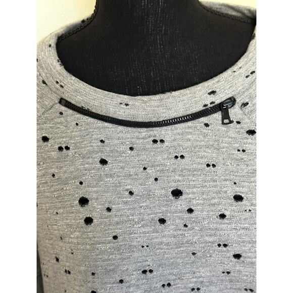 Robert Rodriguez Gray Pullover Top Size M Gray Long Sleeve Pullover Top - Picture 7 of 16